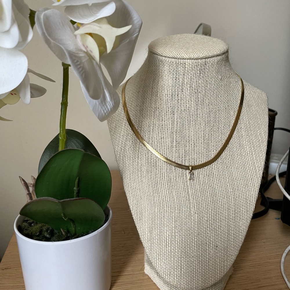 Classic Herringbone w Charm